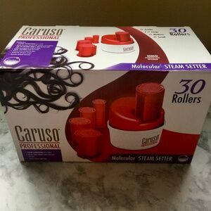 NIB Caruso Professional Steam‎ Hairsetter 30 Curlers Rollers